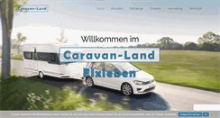 Desktop Screenshot of caravan-land.de